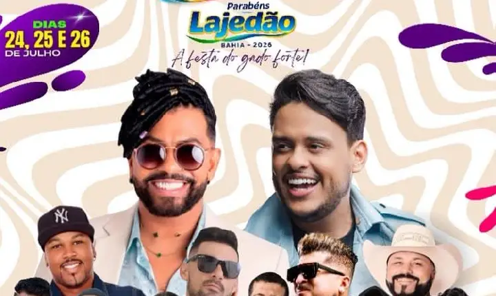 Festa do Gado Forte 2026 começa nesta quinta-feira com grandes atrações em Lajedão