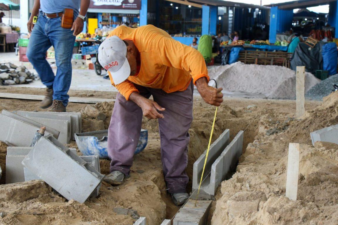 Ampliação do Mercado Municipal de Teixeira de Freitas avança