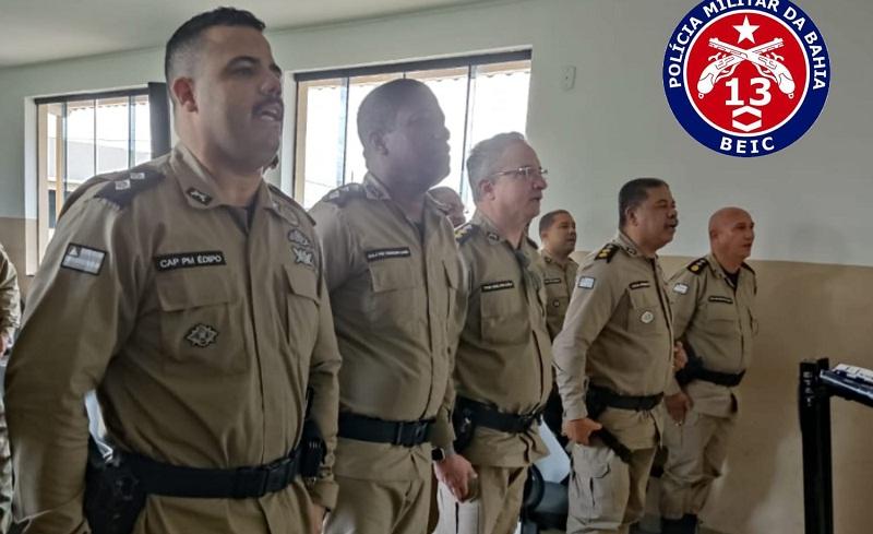 13° BEIC realiza Cerimônia de Aposição de Luvas dos Oficiais Recém-promovidos da região Extremo Sul da Bahia