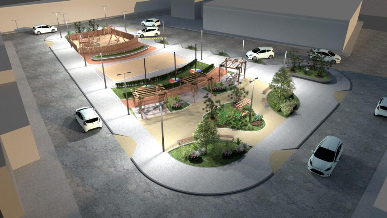 Lançamento de obra da praça do Santa Rita ocorreu nesta quinta (13)