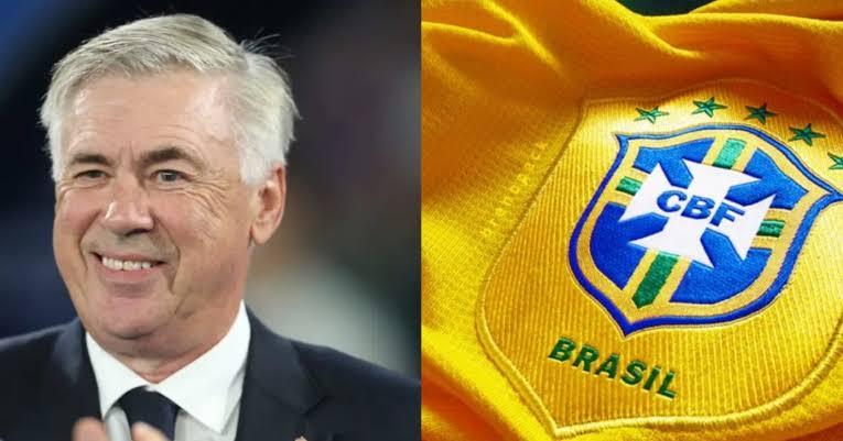 Carlo Ancelotti é o novo técnico da Seleção Brasileira