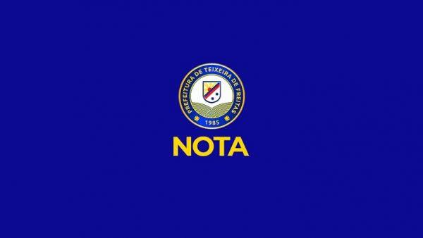Nota de esclarecimento da prefeitura de Teixeira de Freitas sobre o Incentivo Financeiro Adicional para Agentes de Saúde e Endemias