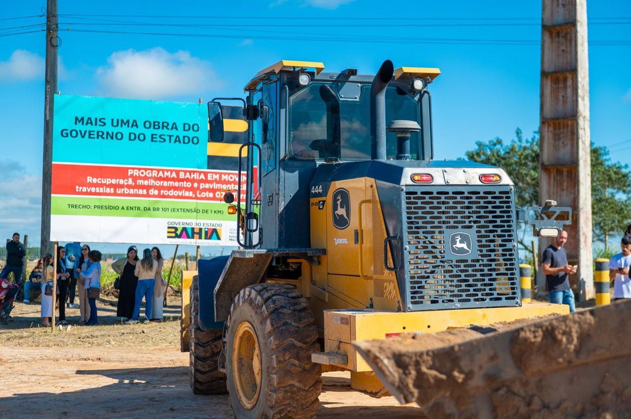 Prefeitura iniciou obras em avenidas estratégicas de Teixeira de Freitas nesta segunda (14); saiba mais