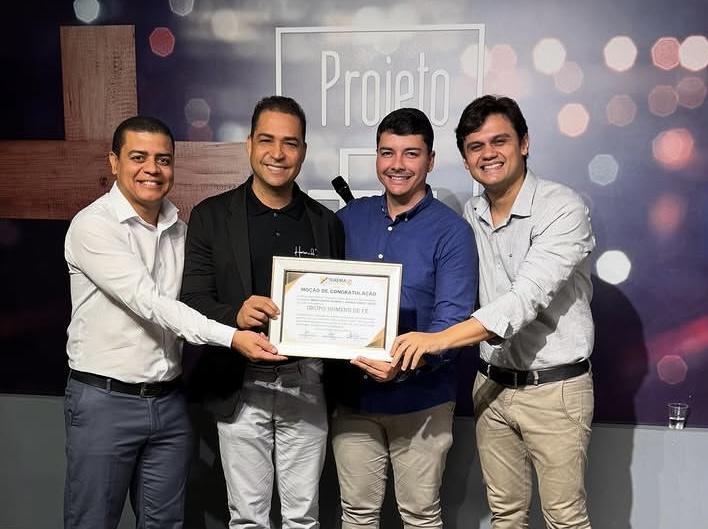 Moção de Congratulação reconhece impacto social do Ministério Homens de Fé em Teixeira de Freitas