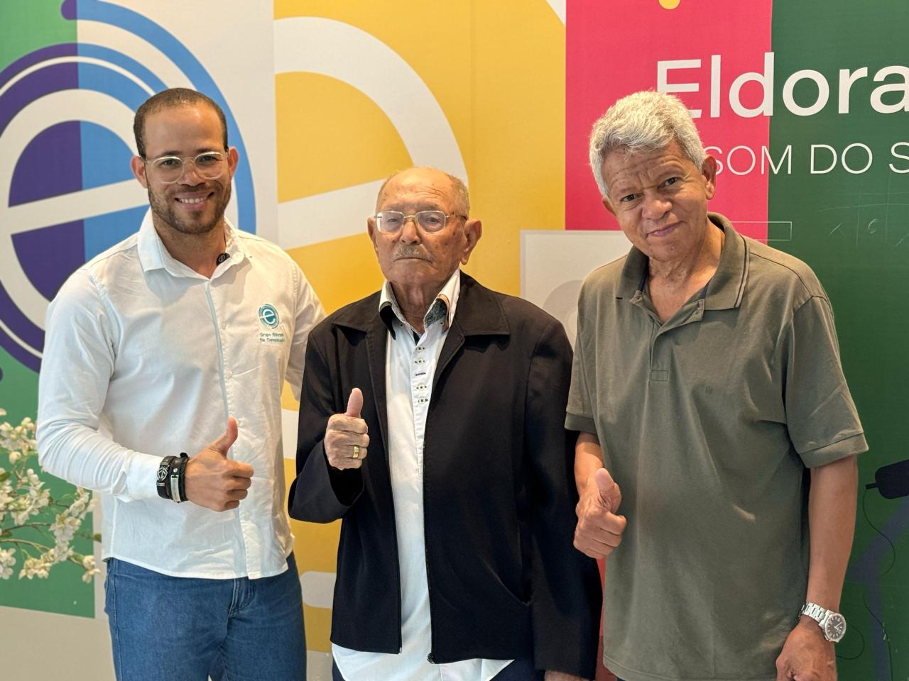 Rádio Eldorado homenageia Pastor Querubim, que aos 100 anos relembra vida no campo e trajetória de fé