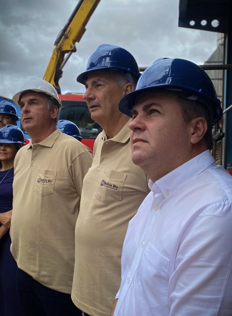 Prefeito Tonzinho celebra marco histórico com o acendimento da caldeira da Usina Bahia Bioenergia em Lajedão