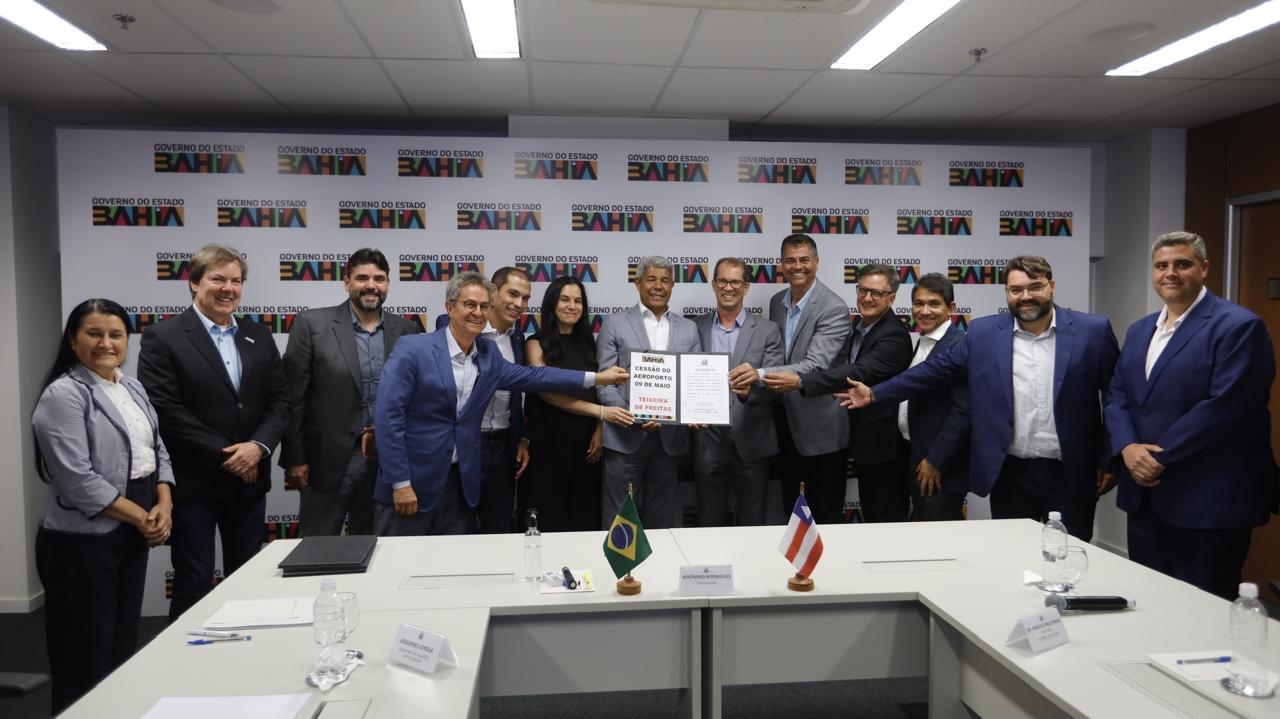 Marcelo Belitardo e Jerônimo Rodrigues avançam em tratativas para municipalização do Aeroporto 9 de Maio