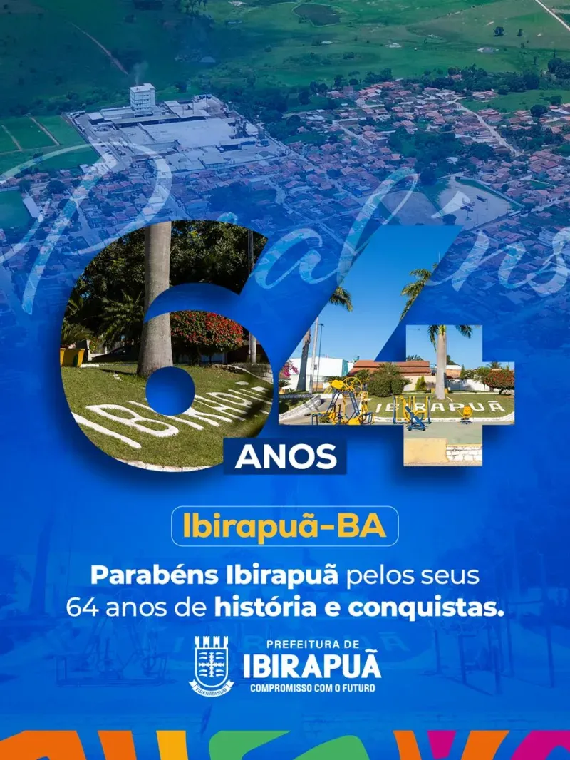 Ibirapuã celebra 64 anos de emancipação política com história de crescimento e desenvolvimento