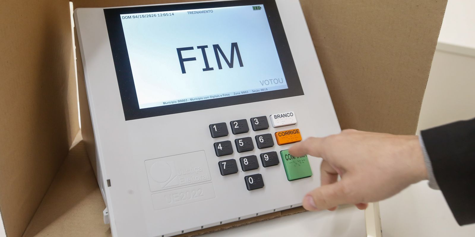 TRE-SP informa substituição 219 urnas até 15h, ou 0,19% do total